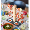 BROCHETTE PRESENTATIESET 16DELIG 30x20x30cm