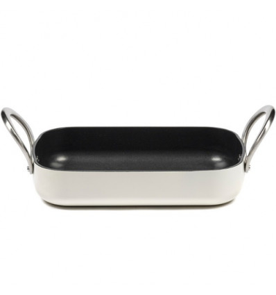 BRAADSLEDE 30x20CM SERENE WIT ANTIKLEEF PASCALE NAESSENS PURE