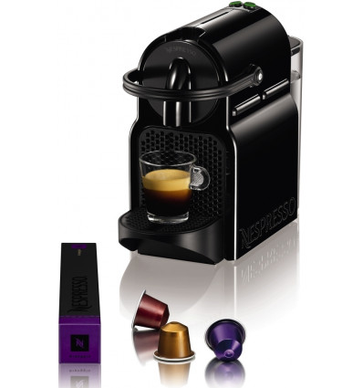 NESPRESSO M105 INISSIA ZWART MAGIMIX auto-stop,afvalbak,2 geheugens,tank 0.7L