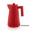 WATERKOKER ALESSI 1.7LITER ROOD PLISSE