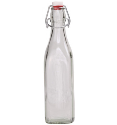 MELKFLESJE 25CL GLAS SWING BORMIOLI