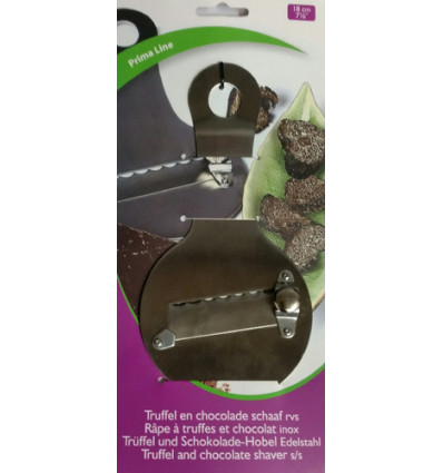 TRUFFELRASP INOX CHOCOLADESCHAAF PATISSE