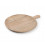 SERVEERPLANK HOUT 34x25cm MET GREEP PALLA WOOD+FOOD