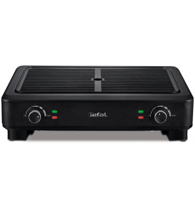 TAFELGRILL TG9008 TEFAL SMOKELESS GRILL 2000Watt, regelbare thermostaat