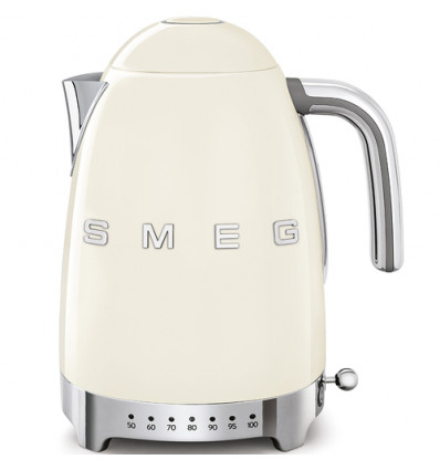Waterkoker KLF04CR Creme 1,7L regelbaar SMEG