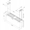 EILAND DAMPKAP 7552 MOOD NOVY ZWART 108CM RECIRCULATIE