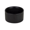 RAMEKIN YARA BLACK D9xH4.5cm OVENBESTENDIG AARDEWERK