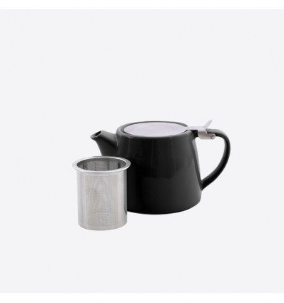 THEEPOT MAT ZWART 500ML MET THEE INFUSER POINT VIRGULE