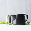 THEEPOT MAT ZWART 500ML MET THEE INFUSER POINT VIRGULE