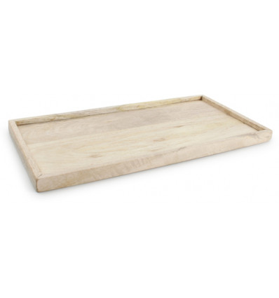 DIENSCHOTEL HOUT 36x18xH2cm MET BOORD ESSENTIAL