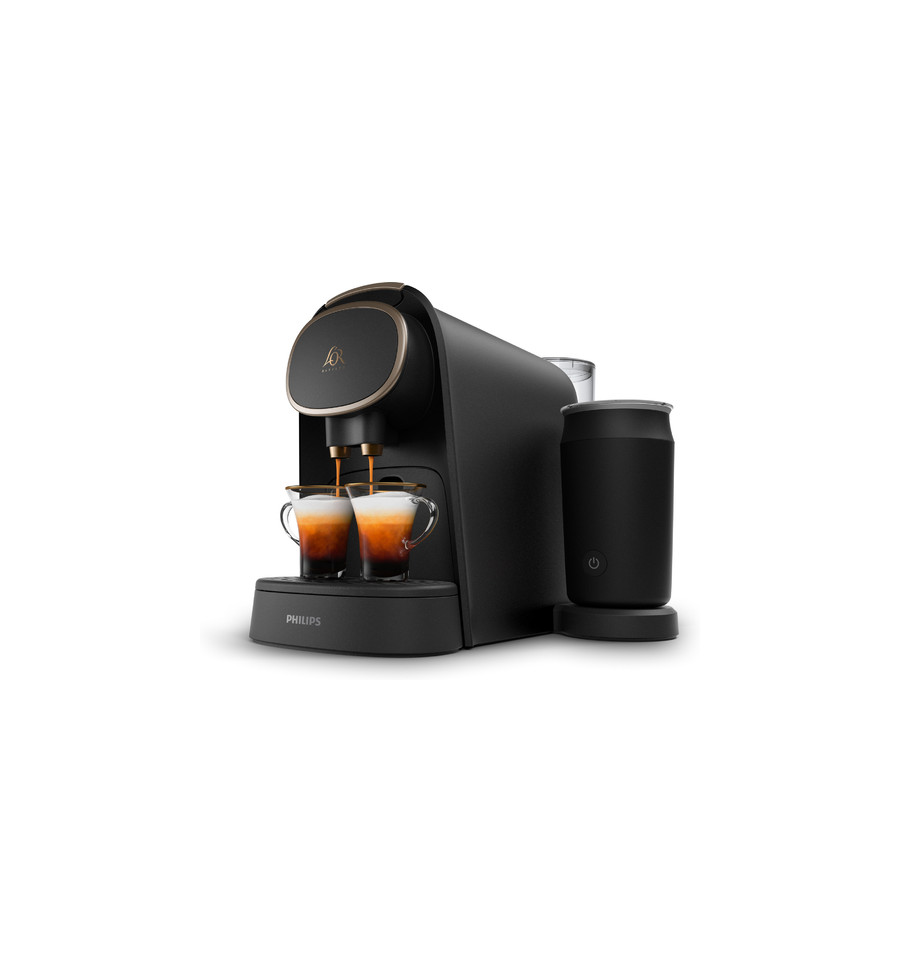 ESPRESSO BARISTA L'OR LM8018/90 PHILIPS DUO capsule met melkopschuimer