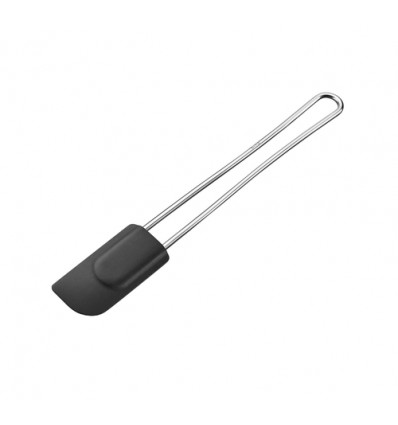 PANNENLIKKER CREMOSO SMAL ZWART/INOX