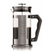 KOFFIEZET ESPRESSO 1L BIALETTI GLAS/INOX FRENCH PRESS MET BOROSOLICAAT GLAS