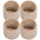 SET 4 SERVETRINGEN RATTAN WIT 5CM MESAPIU