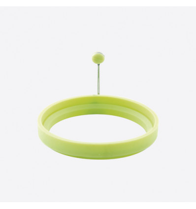 EIBAKRING ROND GROEN SILICONE D11.5xH2cm