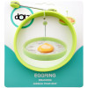 EIBAKRING ROND GROEN SILICONE D11.5xH2cm