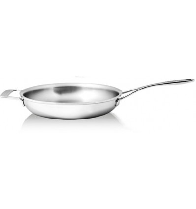 BRAADPAN 32CM SILVER DEMEYERE met tegengreep