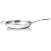 BRAADPAN 32CM SILVER DEMEYERE met tegengreep