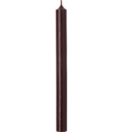 KAARS 25CM DONKER BRUIN