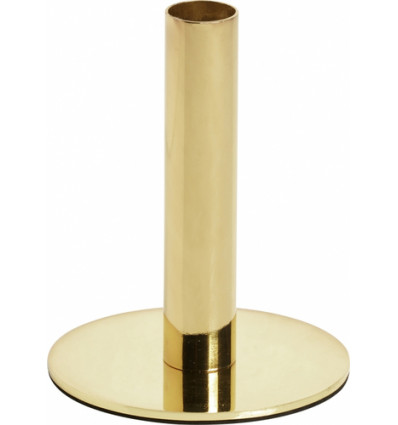 KANDELAAR GOLD METAAL D10xH12.5cm IHR