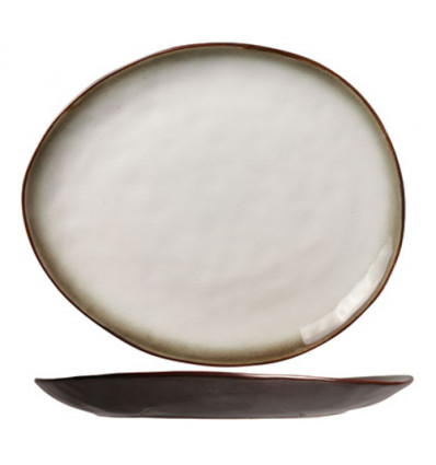 OVAAL BORD PLATO MAT 27x23cm