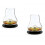 SET 2 WHISKY DEGUSTATIEGLAZEN MET SOKKEL EN ONDERZETTER PEUGEOT ATMOSPHERE