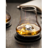SET 2 WHISKY DEGUSTATIEGLAZEN MET SOKKEL EN ONDERZETTER PEUGEOT ATMOSPHERE