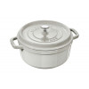 KOOKPOT ROND 28CM WHITE TRUFFLE STAUB COCOTTE 6.7L