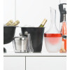 CHAMPAGNE EMMER BLACK D21xH21cm
