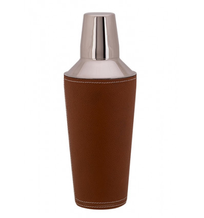 COCKTAIL SHAKER INOX BRUIN LEDER LAHORE D9x24.5cm