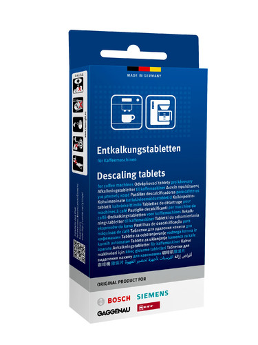 00312454 Ontkalkingstabletten 12x18g geschikt voor koffiemachines