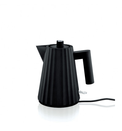 WATERKOKER ALESSI 1LITER ZWART PLISSE