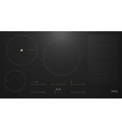 INBOUWKOOKPLAAT KM6879 MIELE vlakbouw INDUCTIE TEMPCONTROL SMART WHITE