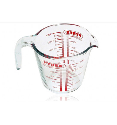 MAATBEKER 0,5L PYREX CLASSIC BOROSILICAATGLAS