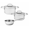 3DELIGE KOOKPOTTENSET SILVER 7 DEMEYERE STARTSET
