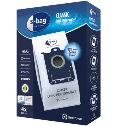 4 STOFZAK SBAG CLASSIC PHILIPS ELEC AEG MICROFLEECE ELECTROLUX