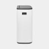 BO TOUCH BIN 2x30L WIT VUILBAK MET 2 EMMERS 30LITER