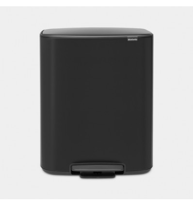 BO PEDAALEMMER 60L MAT ZWART M VUILBAK 60LITER MATT BLACK
