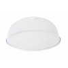 VOEDSELKAP METAAL 35CM STOLP WIT