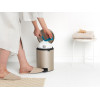 PEDAALEMMER 5L NEWICON CHAMPAGNE W soepele, stille en geurdichte sluiting