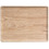 DIENBLAD RECHTHOEKIG 37x28cm LICHT EIK LAMINAAT HOUTTEXTUUR