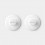 HANDDOEKHAAKJES SET 2STUKS WIT