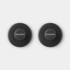 HANDDOEKHAAKJES SET 2STUKS DONKER GRIJS DARK GREY
