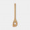 HOUTEN LEPEL MET GAT BEUK 31,5CM PROFILE