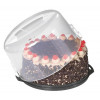 TAARTDOOS ROND HOOG ALPHA XL H20xD32cm GEBAKSTOLP
