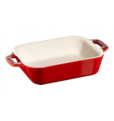 OVENSCHOTEL 14X11CM ROOD STAUB 0.4L CERAMIC