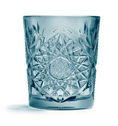 BEKER GLAS 35CL HOBSTAR BLAUW LIBBEY