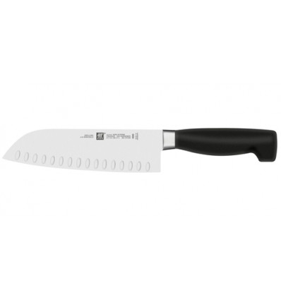 SANTOKU MES 18CM FOUR STAR MET KUILTJES ZWILLING