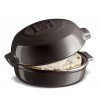 CHEESE BAKER ZWART EMILE HENRY FUSAIN MET DEKSEL 195x175x100mm