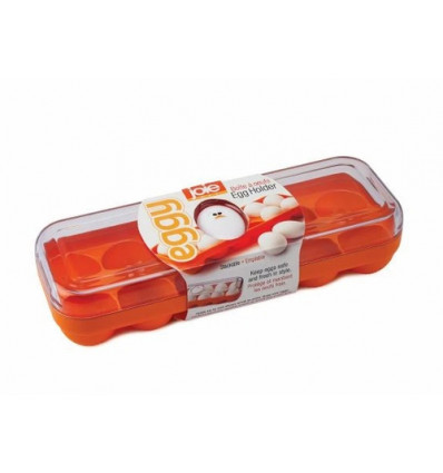 BEWAARDOOS VOOR 12 EIEREN JOIE EGGY ORANJE 29x10x7cm